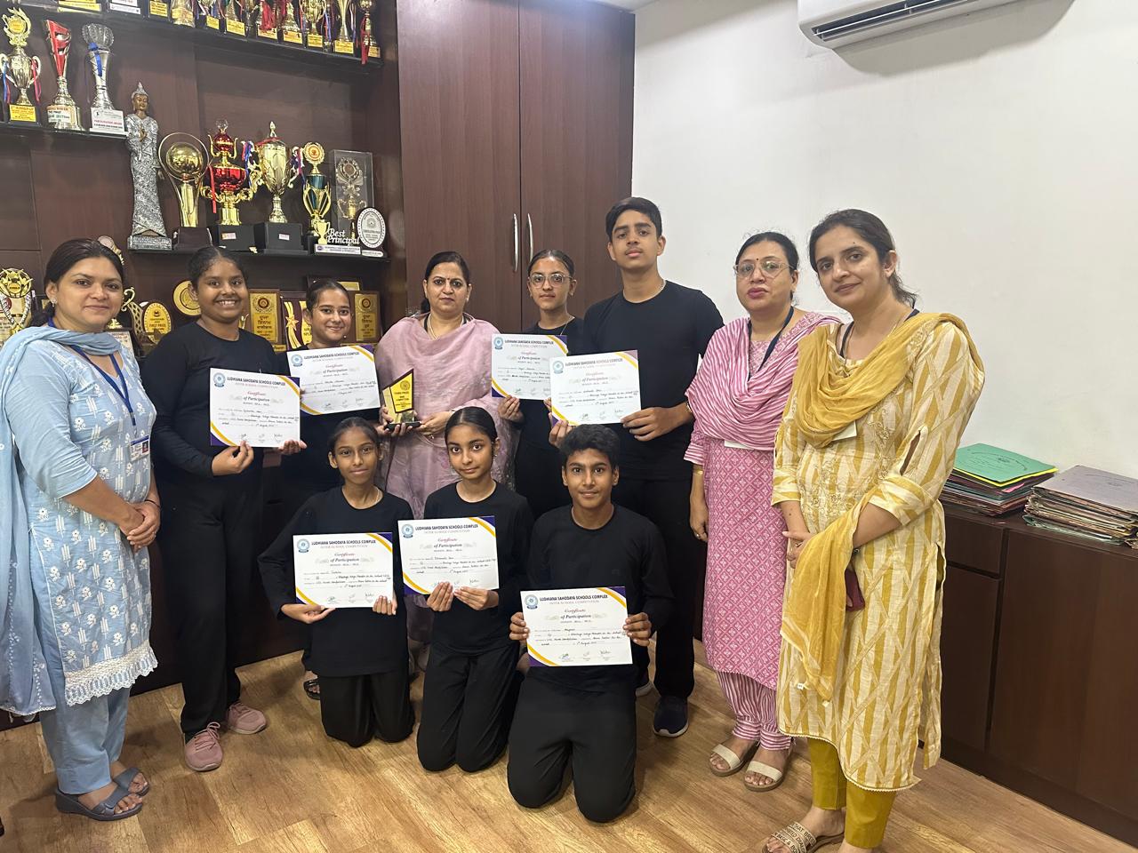 ​LSSC Mime Competition -BVM, Kitchlu Nagar clinched Third Prize